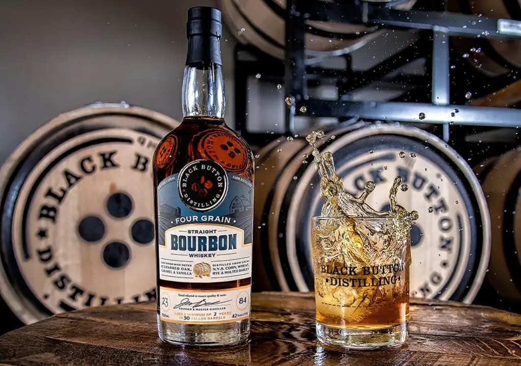Bourbon from Black Button Distillery in Rochester, New York